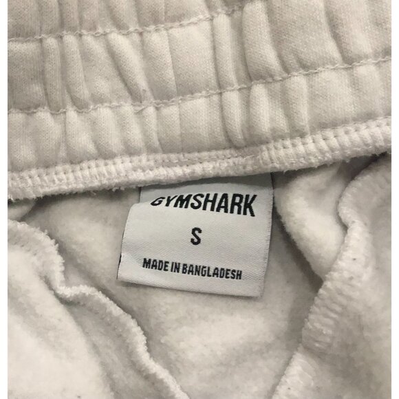 Gymshark Womens Small White Fleece Comfy Athletic Shorts - Picture 3 of 5